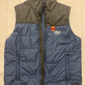The North Face Navy and Black Vest